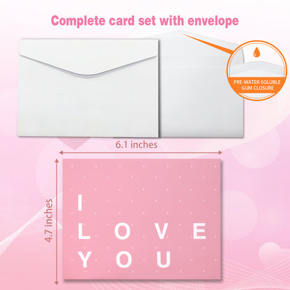 Pink Love Valentine, Anniversary Animated Card